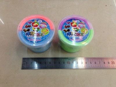 Children's toys environmental protection non-toxic super light super strong bounce clay version of the box