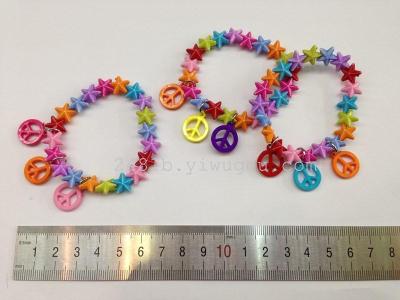 Manufacturers direct children bracelet new popular fashion fashion fashionable five-point bracelet