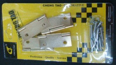 Chen Tao cards card CT-8020 1.5 inch golden hinge (with screw)