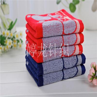 Chinese Valentine's day sweethearts wholesale cotton towels towel cartoon bear towel washcloth 