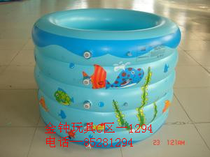 Inflatable toys, PVC material manufacturers selling cartoon baby pool
