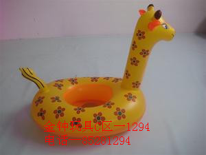 Inflatable toys, PVC material manufacturers selling cartoon giraffe craft