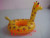 Inflatable toys, PVC material manufacturers selling cartoon giraffe craft