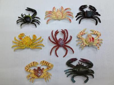 Plastic PVC imitation animal toys crab YL-064