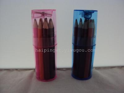 Transparent tube brush pen 12 color 3.5-12 color pens