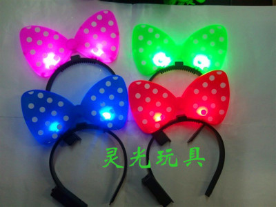 Bow glitter head Red, yellow, blue, green, factory direct