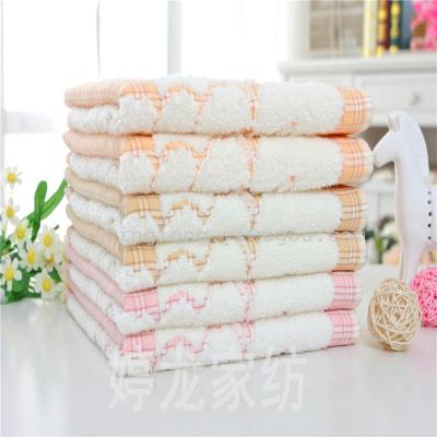 Pillow Towel wholesale flower cotton Pillow Towel fabric single Pillow Towel washcloth bath towel 
