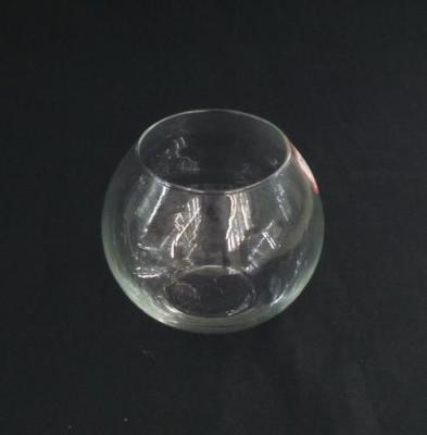 15 clear glass balls, glass transparent chic, modern housewares vase the vase, fish tank