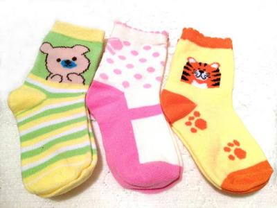 Factory direct new sweat-absorbent cotton Jacquard spring and fall/winter socks children sock