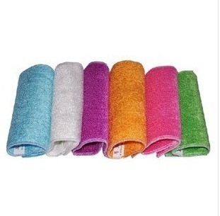 Korean Bamboo Fiber Dish Towel Oil-Free Double-Layer Thickened Super Soft Eco-friendly Towel