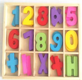 Digital learning box sells mathematical boxes to understand Digital puzzle early education blocks