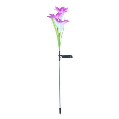 Solar Simulation Lily, Solar Colorful Led Lily, Solar Lawn Lamp Garden Lamp XY-F04