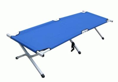 Single folding bed outdoor bed aluminum alloy camp bed beach bed nap bed