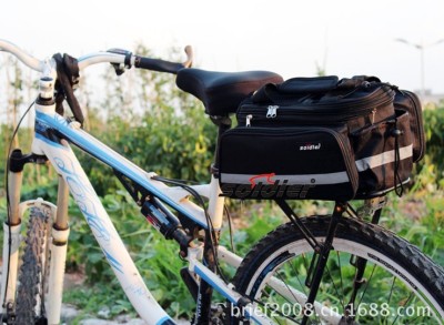 Bicycle backseat bag rear shelf bag/pack bag Bicycle bag/ s standard pack bag