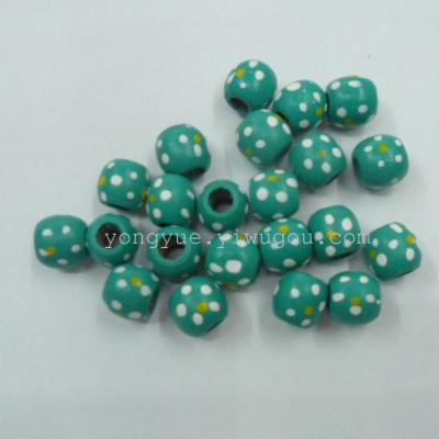 The company provides high quality and environmental protection, wooden bead, point to name plum blossom put wooden bead, clothing accessories and various handicrafts