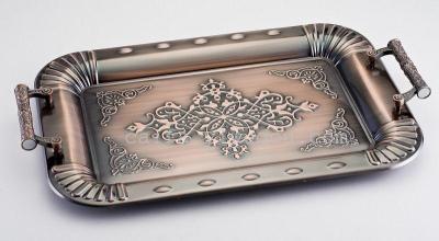 A100 series with handle, square copper tray