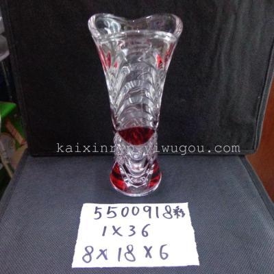 Supply top Grade stained glass Crystal 918 single Vases of high quality and low price