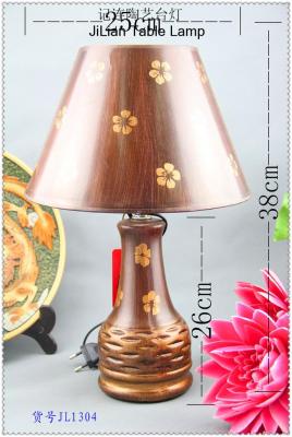 Item JL1304 8 ceramic table lamp round lamp bedroom European-lamp