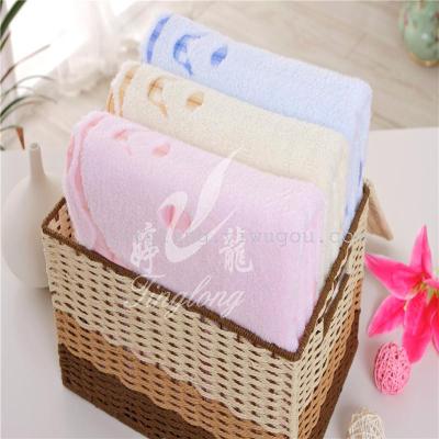 Wholesale cotton towels boys be untwisted Xiong Tong raised cloth towel cotton towel factory direct