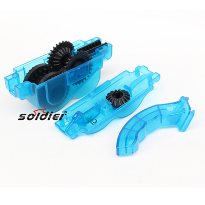 Bicycle accessories are equipped with chain cleaner chain washer