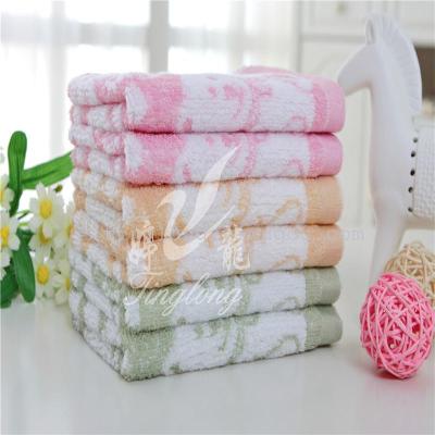Bamboo fiber towel wholesale bear child's towel boy towel bamboo fiber face towel cotton towel 