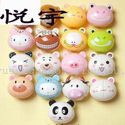 High Quality Toothbrush Holder Creative Set Cartoon Couple Set Toothbrush Holder Toothbrush Holder Suction Cup Automatic Toothbrush Hanger