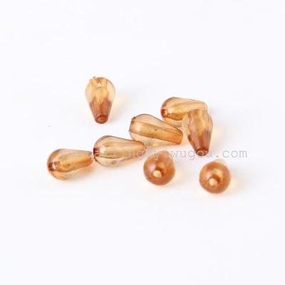 Acrylic straight hole droplets bead, T89, factory direct