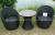 Nest chair 3-piece set | | terrace casual Wicker Chair coffee table combination outdoor table and chairs Suite furniture