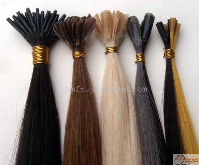 The human hair receive hair fish line receive hair u type receive hair manufacturer direct sale