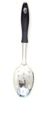 Rice spoon with wooden handle, leaking