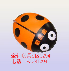 Inflatable toys, PVC material manufacturers selling cartoon character beetle
