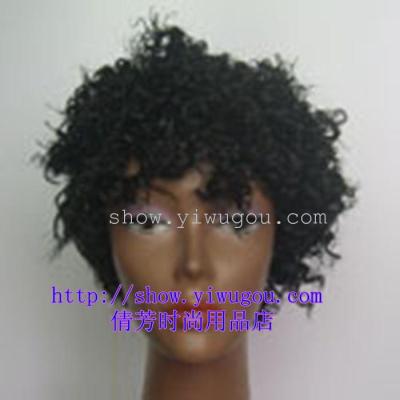 Short volume wigs,African head,Domestic sales of curls