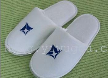 Hotel disposable cotton slippers, thick
