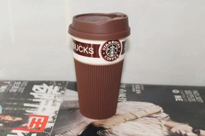 Creative Starbucks Ceramic Cup with a mug