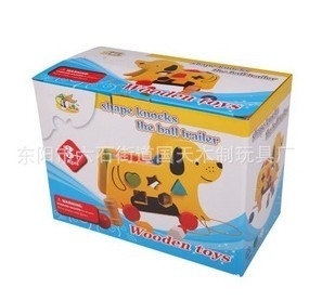 Sales of children delle early education classes beating wooden toys multi-functional trailer