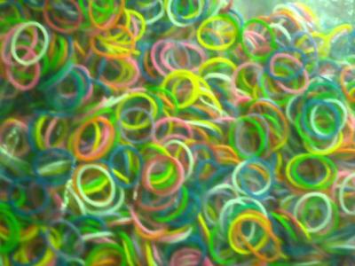 06 Colored Rubber Band, Suitable for Bracelet