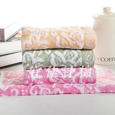 Taobao hot factory direct wholesale bamboo fiber towel/towels soft, absorbent strong