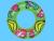 Inflatable toys, PVC materials factory direct cartoon images of strawberries swimming ring