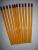 Pencil Factory Custom Direct Sales High Quality Yellow Rod Eraser Pencil (Slender Bamboo Shoot)