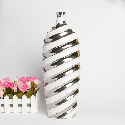 Gao Bo Decorated Home Isolated plating tea flower vase modern ceramic vases