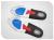 Combination sport insoles odor-resistant damping movement health hiking insoles