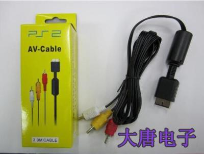Large wholesale PS2/PS3 AV CABLE PS2 AV cable with box packaging