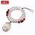 JY fashion Joker white pith gem necklace sweater chain long 925 Silver Chinese style