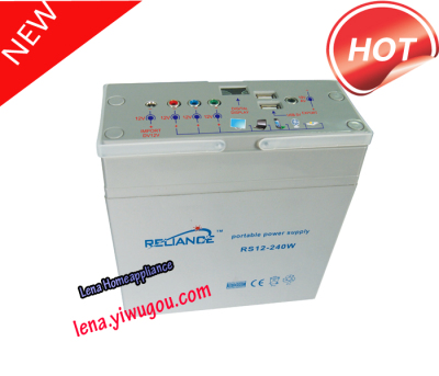  battery  DC-AC mobile power for small power generation system charge battery power supply system