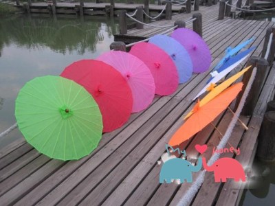 Photography props umbrella carrying pole dance umbrella silk decorative umbrella