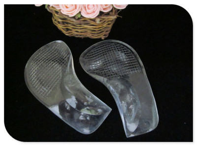 Seven pad silicone transparent half-cushion foot arch and foot pads to thicken before Super soft