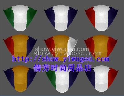 allied hat,national flag hat,Triangular non-woven hats,Pirate hat