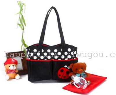 Manufacturers supply delicate mother package Huayao wave bag Mommy bulk Fashion Shoulder Bag