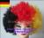 The national flag Germany  Fans wig Wig hair