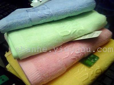 Bamboo fiber towel